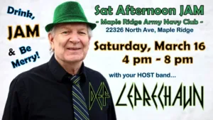 St Paddy's Day Jam at the ANAVETS Unit 379