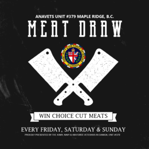 Weekly ANAVETS #379 Meat Draws