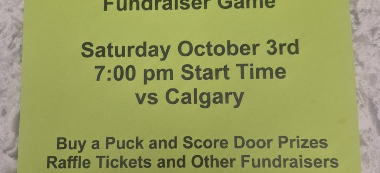 Oct 3 Canucks Game Fundraiser Oct 3 Canucks Game Fundraiser