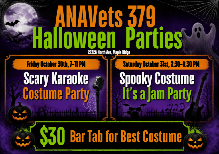 Halloween Parties: Oct 30 & 31
